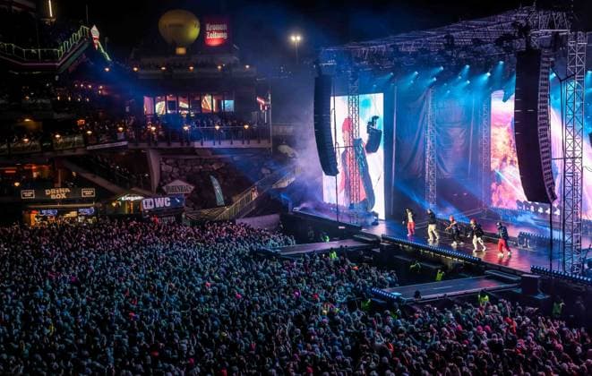 06.12.2025, Schladming, AUT, Unterwegs in Steiermark, Ski Opening 2025, DAY 2, Backstreet Boys, im Bild Backstreet Boys,