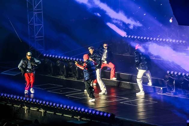 06.12.2025, Schladming, AUT, Unterwegs in Steiermark, Ski Opening 2025, DAY 2, Backstreet Boys, im Bild Backstreet Boys,
