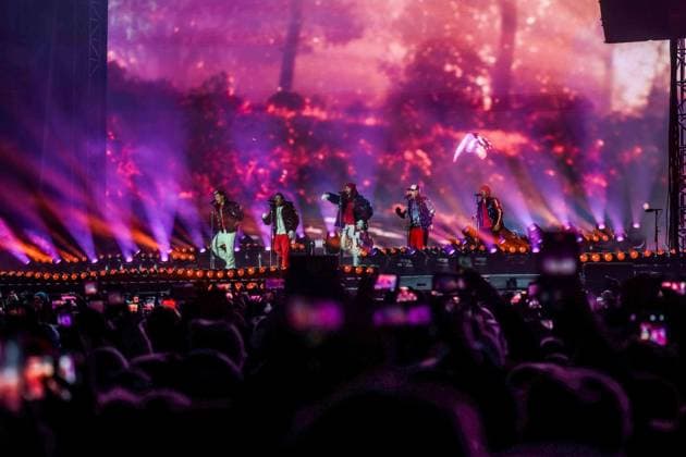 06.12.2025, Schladming, AUT, Unterwegs in Steiermark, Ski Opening 2025, DAY 2, Backstreet Boys, im Bild Backstreet Boys,
