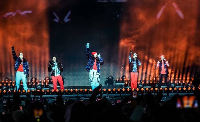 06.12.2025, Schladming, AUT, Unterwegs in Steiermark, Ski Opening 2025, DAY 2, Backstreet Boys, im Bild Backstreet Boys,