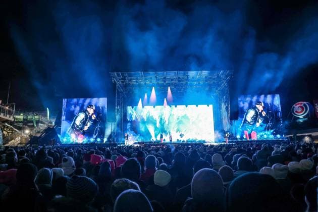 06.12.2025, Schladming, AUT, Unterwegs in Steiermark, Ski Opening 2025, DAY 2, Backstreet Boys, im Bild Backstreet Boys,
