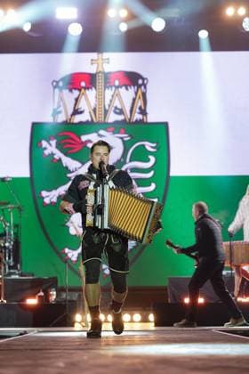 06.12.2025, Flachau, AUT, Unterwegs in Salzburg, Ski Opening 2025, DAY 1, Andreas Gabalier, Konzert, im Bild Andreas Gabalier,