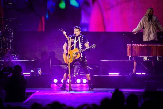 06.12.2025, Flachau, AUT, Unterwegs in Salzburg, Ski Opening 2025, DAY 1, Andreas Gabalier, Konzert, im Bild Andreas Gabalier,