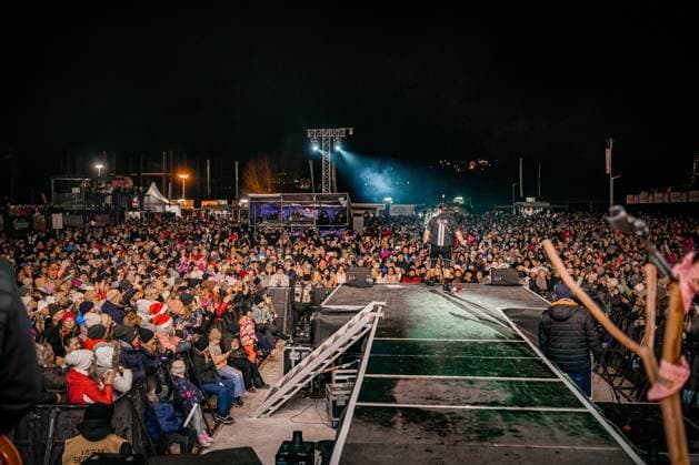 06.12.2025, Flachau, AUT, Unterwegs in Salzburg, Ski Opening 2025, DAY 1, Andreas Gabalier, Konzert, im Bild Andreas Gabalier,