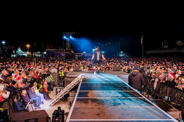 06.12.2025, Flachau, AUT, Unterwegs in Salzburg, Ski Opening 2025, DAY 1, Andreas Gabalier, Konzert, im Bild Andreas Gabalier,