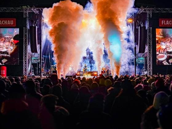 06.12.2025, Flachau, AUT, Unterwegs in Salzburg, Ski Opening 2025, DAY 1, Andreas Gabalier, Konzert, im Bild Andreas Gabalier,