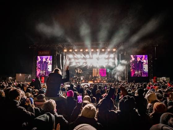 06.12.2025, Flachau, AUT, Unterwegs in Salzburg, Ski Opening 2025, DAY 1, Andreas Gabalier, Konzert, im Bild Andreas Gabalier,