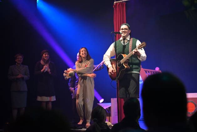 RECORD DATE NOT STATED Anouk, Premiere, GOP, Theater, Essen, Kindermusical, Autoren, Hendrikje Balsmeyer, Peter Maffay, Schauspieler, Anouk Leonie Ocker, Großmutter und Affi Barbara Köhler, Mutter Alina Hill, Vater Mathias Meffert, Yaris Vincent Heinen, Großvater Sebastian Ciminski-Knille bzw. Ambrogio Vinella Copyright: xHWxRIECKx
