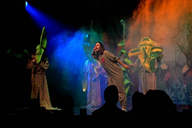 Anouk, Premiere, GOP, Theater, Essen, Kindermusical, Autoren, Hendrikje Balsmeyer, Peter Maffay, Schauspieler, Anouk Leonie Ocker, Großmutter und Affi Barbara Köhler, Mutter Alina Hill, Vater Mathias Meffert, Yaris Vincent Heinen, Großvater Sebastian Ciminski-Knille bzw. Ambrogio Vinella Copyright: xHWxRIECKx