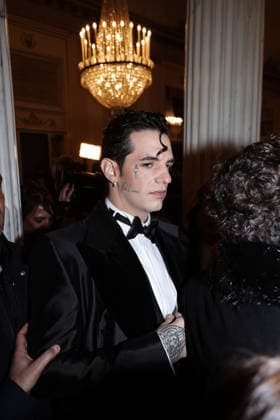 Milan, Guests arrive at the 2025 La Scala Premiere with Shostakovich s opera A Lady Macbeth of the Mtsensk District at Teatro alla Scala. Pictured: Achille Lauro (Italian singer)  Copyright: xAlessandroxBremecx xipa-agency.netx xx IPA_Agency_IPA68888139