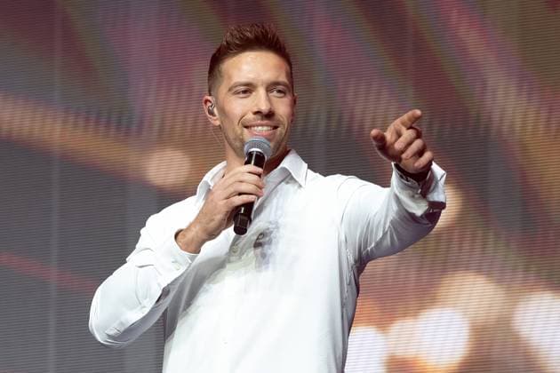 Schlagernacht des Jahres 2025 Ramon Roselly bei der Schlagernacht des Jahres 2025 am 06.12.2025 in der Festhalle Frankfurt. Frankfurt Festhalle Hessen