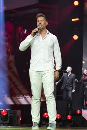 Schlagernacht des Jahres 2025 Ramon Roselly bei der Schlagernacht des Jahres 2025 am 06.12.2025 in der Festhalle Frankfurt. Frankfurt Festhalle Hessen
