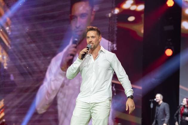 Schlagernacht des Jahres 2025 Ramon Roselly bei der Schlagernacht des Jahres 2025 am 06.12.2025 in der Festhalle Frankfurt. Frankfurt Festhalle Hessen