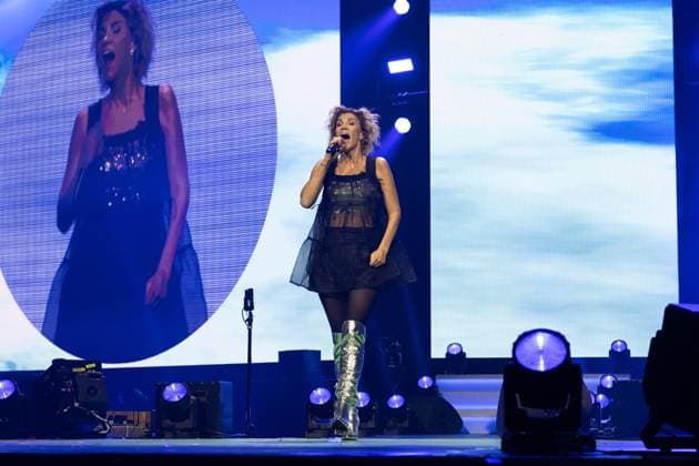 Schlagernacht des Jahres 2025 Anna-Maria Zimmermann bei der Schlagernacht des Jahres 2025 am 06.12.2025 in der Festhalle Frankfurt. Frankfurt Festhalle Hessen