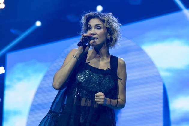 Schlagernacht des Jahres 2025 Anna-Maria Zimmermann bei der Schlagernacht des Jahres 2025 am 06.12.2025 in der Festhalle Frankfurt. Frankfurt Festhalle Hessen