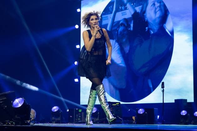 Schlagernacht des Jahres 2025 Anna-Maria Zimmermann bei der Schlagernacht des Jahres 2025 am 06.12.2025 in der Festhalle Frankfurt. Frankfurt Festhalle Hessen
