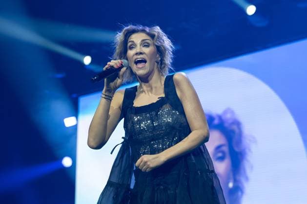 Schlagernacht des Jahres 2025 Anna-Maria Zimmermann bei der Schlagernacht des Jahres 2025 am 06.12.2025 in der Festhalle Frankfurt. Frankfurt Festhalle Hessen