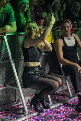 Schlagernacht des Jahres 2025 Pia Malo bei der Schlagernacht des Jahres 2025 am 06.12.2025 in der Festhalle Frankfurt. Frankfurt Festhalle Hessen