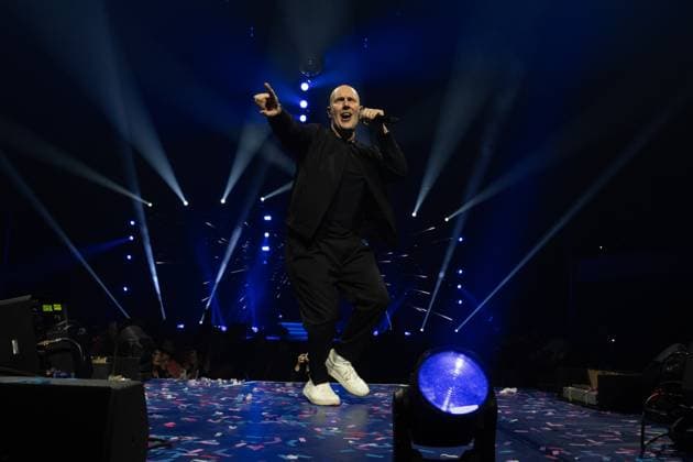 Schlagernacht des Jahres 2025 Oli. P (Oli Petszokat) bei der Schlagernacht des Jahres 2025 am 06.12.2025 in der Festhalle Frankfurt. Frankfurt Festhalle Hessen