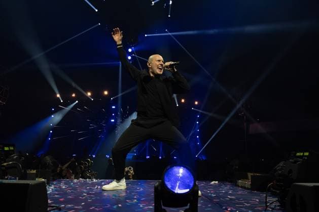Schlagernacht des Jahres 2025 Oli. P (Oli Petszokat) bei der Schlagernacht des Jahres 2025 am 06.12.2025 in der Festhalle Frankfurt. Frankfurt Festhalle Hessen