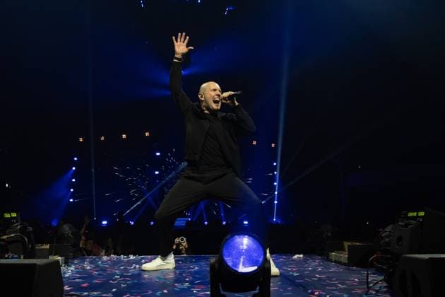 Schlagernacht des Jahres 2025 Oli. P (Oli Petszokat) bei der Schlagernacht des Jahres 2025 am 06.12.2025 in der Festhalle Frankfurt. Frankfurt Festhalle Hessen
