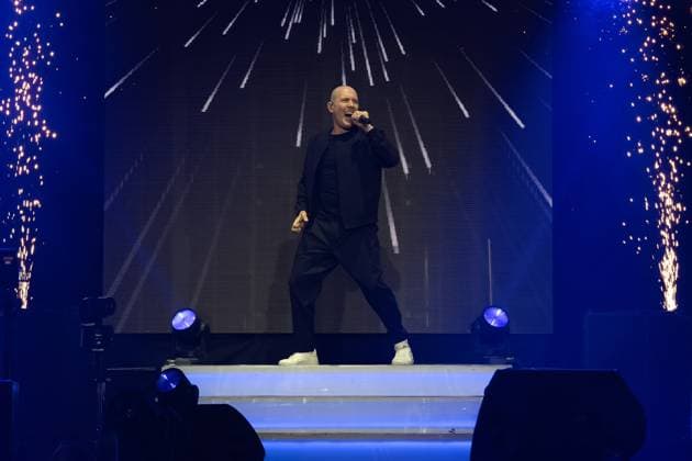 Schlagernacht des Jahres 2025 Oli. P (Oli Petszokat) bei der Schlagernacht des Jahres 2025 am 06.12.2025 in der Festhalle Frankfurt. Frankfurt Festhalle Hessen