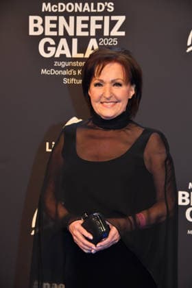 Ute Freudenberg McDonalds Benefiz Gala McDonalds Kinderhilfe Stiftung Eisbach Studios München 06. Dezember 2025