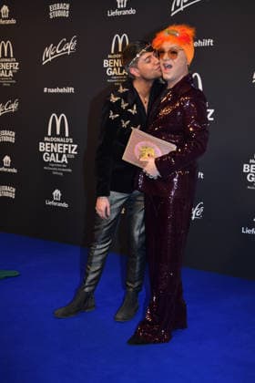 Marcell Damaschke und Julian F. Soeckel McDonalds Benefiz Gala McDonalds Kinderhilfe Stiftung Eisbach Studios München 06. Dezember 2025