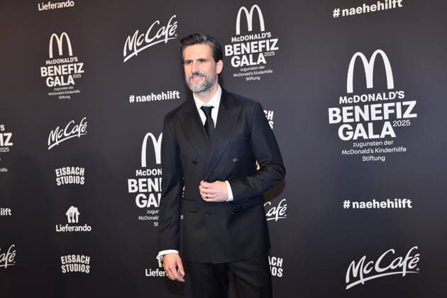 Tom Beck McDonalds Benefiz Gala McDonalds Kinderhilfe Stiftung Eisbach Studios München 06. Dezember 2025