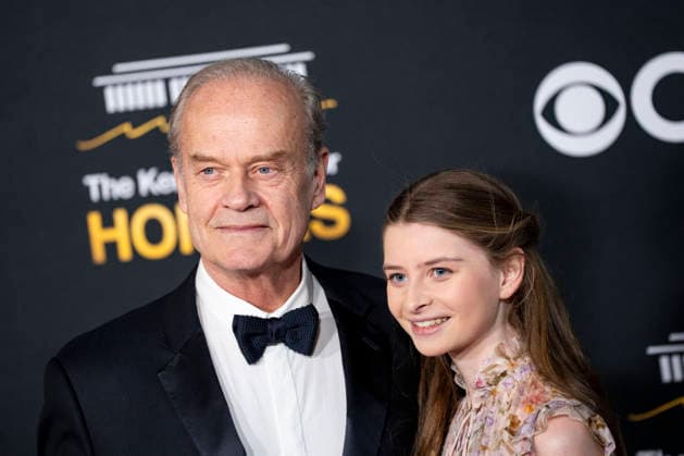 Kelsey Grammar and Faith Grammar arrive on the red carpet for the 48th annual Kennedy Center Honors at the Kennedy Center in Washington DC on Sunday, December 7, 2025. President Donald Trump will host this year s event, which honors songwriter George Strait, actors Michael Crawford and Sylvester Stallone, singer Gloria Gaynor, and the rock band Kiss.  WAP20251207530 BONNIExCASH