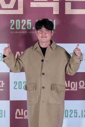 Choir of God film press conference SEOUL, SOUTH KOREA, DEC 08: South Korean actor Kang Seung-wan during Choir of God film press conference at the CGV in Seoul, South Korea, on December 08, 2025. Seoul the CGV South Korea 8243_285968 Copyright: xStevexChoxKyewoong PentaxPressx