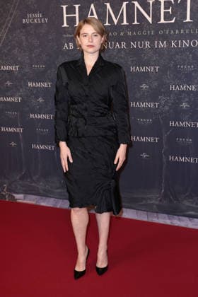 Jessie Buckley bei der Hamnet Kino Premiere am 8.12.2025 im Delphi Filmpalast in Berlin Hamnet Filmpremiere in Berlin