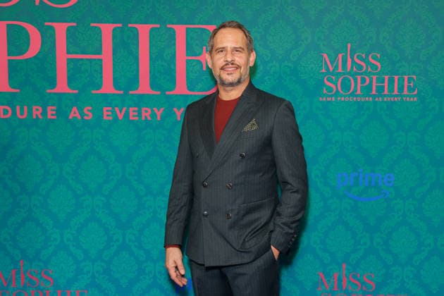 Amazon Premiere - Miss Sophie Same Procedure As Every Year - Moritz Bleibtreu bei der Premiere zur Amazon Prime Serie Miss Sophie Same Procedure As Every Year im Clärchens Ballhaus am 08.12.2025 in Berlin. Copyright: xEventpressxKochanx