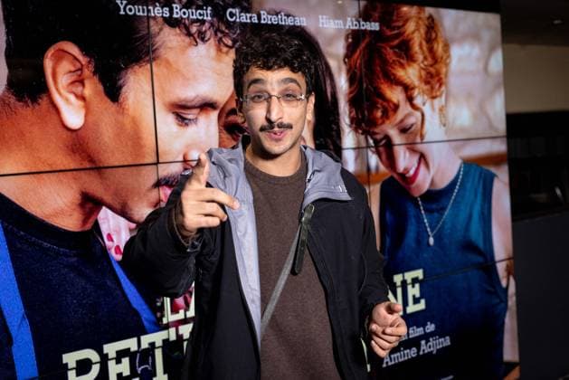 La Petite Cuisine De Mehdi Premiere - Paris AJ Younes Boucif attends the premiere of ‘ La Petite Cuisine de Mehdi ’ held at UGC Les Halles cinema, in Paris, France on December 8, 2025. Photo by Alexis Jumeau ABACAPRESS.COM Paris France  Copyright: xJumeauxAlexis ABACAx