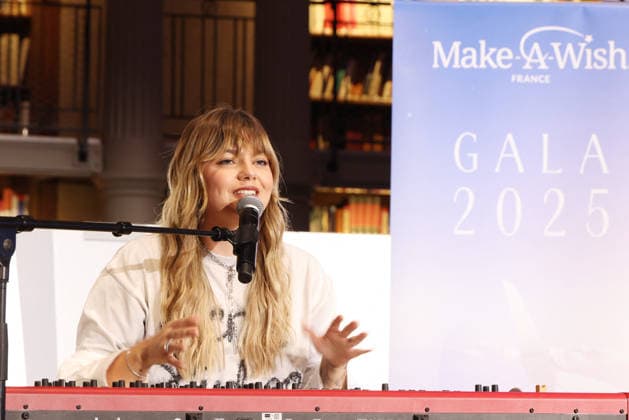 Exclusive - Make a Wish Gala - Paris Exclusive - Louane attends Make a Wish Gala in Paris, France on December 08, 2025. Photo by Jerome Domine ABACAPRESS.COM France  Copyright: xDominexJerome ABACAx