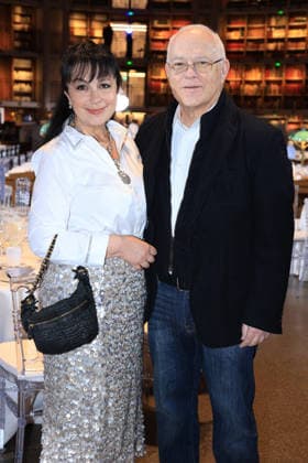 Exclusive - Make a Wish Gala - Paris Exclusive - Boris Lelchitski and Yelena Lelchitski attends Make a Wish Gala in Paris, France on December 08, 2025. Photo by Jerome Domine ABACAPRESS.COM France  Copyright: xDominexJerome ABACAx