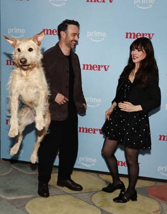 Screening of Merv at the Crosby St Hotel Featuring: Charlie Cox, Gus, Zooey Deschanel Where: New York, New York, United States When: 08 Dec 2025 Credit: Dave Allocca Starpix INSTARimages EDITORIAL USE ONLY. NOT FOR USE BY NEWSPAPERS BASED IN THE UK. Copyright: xx instar55325597
