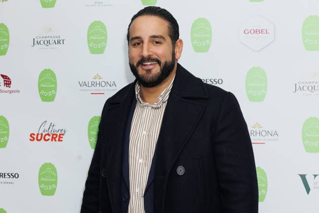 Fou de Patisserie Awards ceremony at the Madeleine theatre Celebrity arrivals on the red carpet Ceremonie des Trophees Fou de Patisserie au theatre de la Madeleine Arrivees des celebrites sur le tapis rouge Mohamed Cheikh 451371 2025 12 08 Paris France  Copyright: xSebastienxFremontx xStarfacex STAR_451371_035