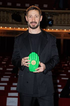 Fou de Patisserie Awards ceremony at the Madeleine theatre Ceremonie des Trophees Fou de Patisserie au theatre de la Madeleine Cedric Grolet 451373 2025 12 08 Paris France  Copyright: xSebastienxFremontx xStarfacex STAR_451373_044