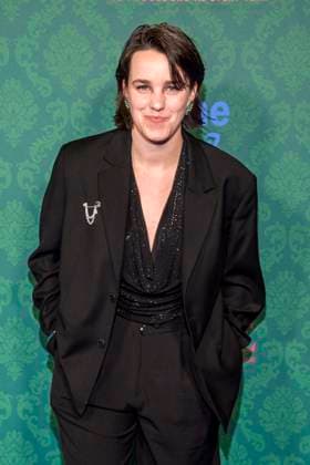 ABBberlin: Lilly Marie Vogler Schauspielerin auf dem blauen Teppich bei der der Kino Premiere der Amazon prime Serie von MISS SOPHIE SAME PROCEDURE AS EVERY YEAR in Claerchens Ballhaus am 08.12.2025 Berlin Berlin Deutschland