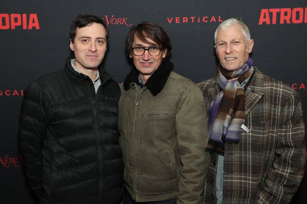 New York premiere of Vertical™s Atropia at the IFC Center Featuring: (L-R) Mike Spreter, Scott McGehee and David Siegel (Producers) Where: New York, New York, United States When: 08 Dec 2025 Credit: Marion Curtis StarPix for Vertical INSTARimages EDITORIAL USE ONLY. NOT FOR USE BY NEWSPAPERS BASED IN THE UK. Copyright: xx instar55326081