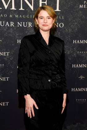 ABBberlin: Jessie Buckley irische Schauspielerin zu Gast auf dem roten Teppich bei der Deutschland Premiere des Kino Films Hamnet im Delphi Filmpalast am 08.12.2025 in Berlin Berlin Deutschland