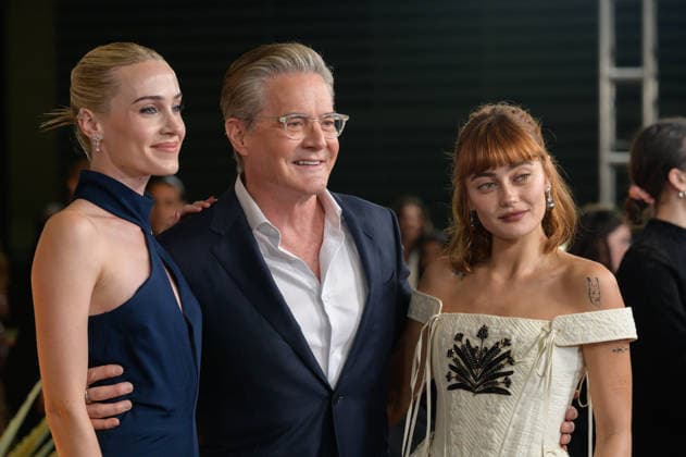 Fallout Premiere - Los Angeles, USA LOS ANGELES, USA. December 08, 2025: Annabel O Hagan, Kyle MacLachlan & Ella Purnell at the season 2 premiere of Fallout at the Academy Museum. Los Angeles CA USA  Copyright: xPaulxSmith Featureflashx