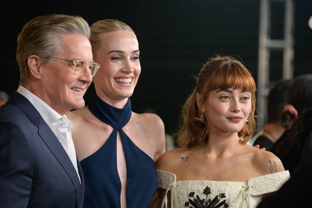 Fallout Premiere - Los Angeles, USA LOS ANGELES, USA. December 08, 2025: Annabel O Hagan, Kyle MacLachlan & Ella Purnell at the season 2 premiere of Fallout at the Academy Museum. Los Angeles CA USA  Copyright: xPaulxSmith Featureflashx
