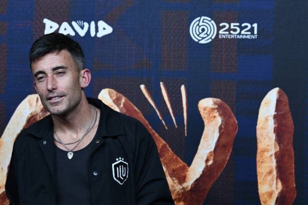 December 8, 2025, Lehi, Utah, USA: PHIL WICKHAM, voice of David, attends the world premiere of DAVID at Megaplex Theatres Thanksgiving Point in Lehi, Utah, USA. Lehi USA - ZUMAm292 20251208_znp_m292_022 Copyright: xCharles-McClintockxWilsonx