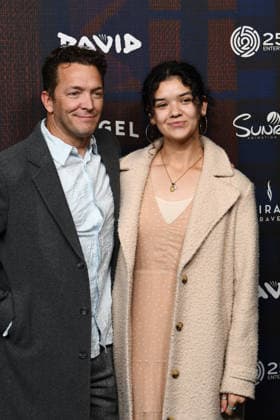 December 8, 2025, Lehi, Utah, USA: JASE BENNETT and RYKEL BENNETT attend the world premiere of DAVID at Megaplex Theatres Thanksgiving Point in Lehi, Utah, USA. Lehi USA - ZUMAm292 20251208_znp_m292_025 Copyright: xCharles-McClintockxWilsonx