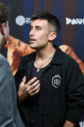 December 8, 2025, Lehi, Utah, USA: PHIL WICKHAM, voice of David, attends the world premiere of DAVID at Megaplex Theatres Thanksgiving Point in Lehi, Utah, USA. Lehi USA - ZUMAm292 20251208_znp_m292_051 Copyright: xCharles-McClintockxWilsonx