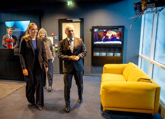 09-12-2025 Norway Princess Ingrid Alexandra visits the Norwegian Space Agency in Oslo. Â  Copyright: xPPEx