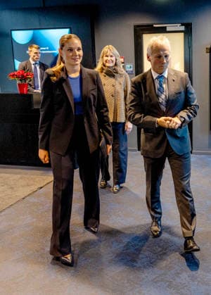 09-12-2025 Norway Princess Ingrid Alexandra visits the Norwegian Space Agency in Oslo. Â  Copyright: xPPEx