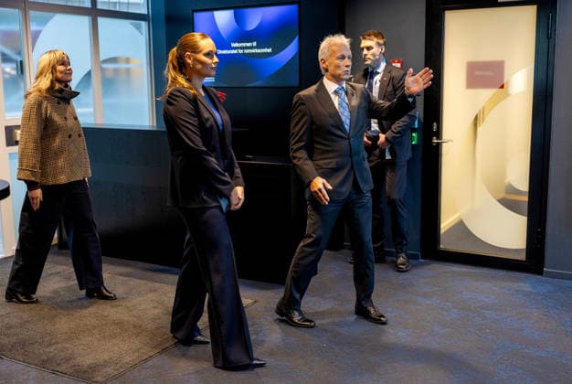 09-12-2025 Norway Princess Ingrid Alexandra visits the Norwegian Space Agency in Oslo. Â  Copyright: xPPEx